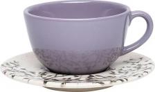 Пара чайная Oxford Unni Shape Lilac, 102957, AY04-5625