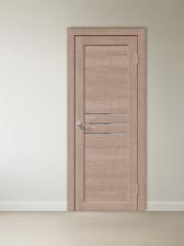 Комплект межкомнатной двери «А-3/10», со стеклом, 2000x800 мм, цвет дуб светлый