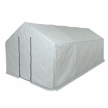 Теплица, 4.9x2.45x2.1 м, оцинкованный металл, профиль d=25 мм, чехол из спанбонда 90 г/м?