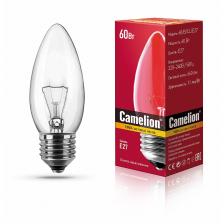 MIC Camelion 60/B/CL/E27 (Эл.лампа накал.с прозрачной колбой, свеча), цена за 1 шт.