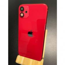 Корпус для IPhone 11 красный (RED), комплект кнопок, сим-лоток