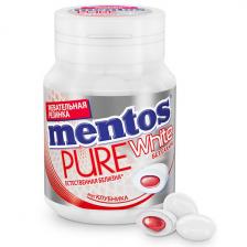 Жевательная резинка Mentos Pure White Клубника 54 гр