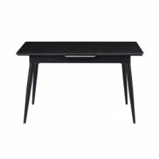 Стол обеденный раздвижной со столешницей из керамогранита 8H Jun Rock Board Telescopic Dining Table 1.3-1.6 m Black (YB2)