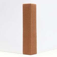 Когтеточка с пропиткой 55x20 см, угловая, без меха, бежевая