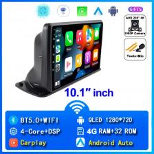9/10-дюймовый Carplay Android 15, автомобильный радиоприемник, мультимедийная навигация, GPS для приборной панели, универсальный грузовик, 2 din, авторадио, стерео DVD