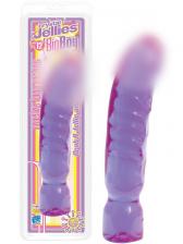 Большой реалистичный фаллоимитатор Crystal Jellies 12” Big Boy – фиолетовый