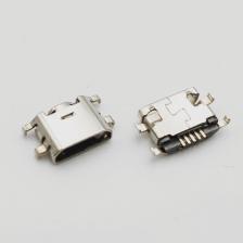 50 шт., 5-контактный мини-разъем Micro USB, обратная тяжелая пластина, порт зарядки для мобильных телефонов Xiaomi MAX MI MIX, запасные части для мобильных телефонов