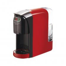 Мультифункциональная капсульная кофеварка 3 в 1 – совместима с капсулами Nespresso, Dolce-Gusto, также работает с молотым кофе. Давление насоса: 20 бар Резервуар для воды: 700 мл Большая чашка на 110 мл, маленькая чашка на 40 мл. Автоматическое отключение: 8 минут Выход в режим ожидания через 30 минут Защита от перегрева Съемные насадки для капсул Съемный фильтр для молотого кофе Съемный резервуар для воды Поддон для сбора капель Мерная ложка-уплотнитель Электронная панель управления Подсветка кнопок Автоостановка при недостатке воды Мощность: 1400 Вт Напряжение: 220-240 В, 50-60 Гц