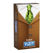 VIZIT Презервативы c пупырышками со смазкой 12.0