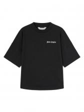 Palm Angels Kids футболка с принтом, черный