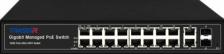 TR-NS24202S-300-16PoE v2 TRASSIR PoE-коммутатор