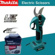 Оригинальные секаторы Makita на аккумуляторе 18 В, профессиональные бесщеточные электрические ножницы, секатор для ветвей деревьев, электрические садовые ножницы