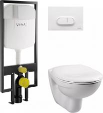 Комплект VitrA Normus 9773B003-7201 кнопка белая