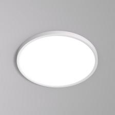 Потолочный светодиодный светильник IP40 Denkirs Thin DK6522-WH 36W, 3000K/4000K/6500K, переключатель цветовой температуры на корпусе, белый