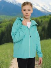 Ветровка для девочек Outventure, Голубой