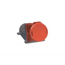 Розетка IEK 134, наружная установка, 63А, 3P+Е, 380В, IP54 PSR12-063-4