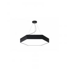 SPO-121-B-40K-038 Светильник LED ЭРА Geometria SPO-121-B-40K-038 Hexagon 38Вт 4000K 4000Лм IP40 600*80 черный подвесной драйвер внутри, цена за 1 шт