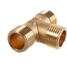 Сантехнический тройник Тройник Terma 1/2 н/н/н лат. 42569