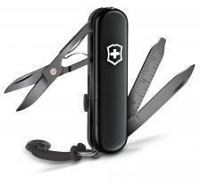 Складной нож Victorinox Signature Lite Onyx Black, функций: 8, 58мм, черный , коробка подарочная [0.6226.31p]