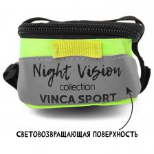 Сумка под седло для велосипеда, Vinca Sport, 140х85х60мм, светоотражатель. FB 6015-1 night vision