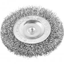 Стальная плоская кордщетка для дрели MONOGRAM 106-885