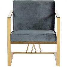 Кресло Garda Decor GY-AC8056GOLD-GR (Золото/Зеленый)