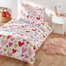 Пододеяльник детский Coeur Libert 200 x 200 см розовый