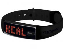 Шагомер SIGMA ACTIVO, чёрный, 22913