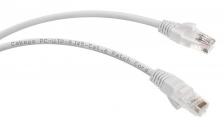 2 м Cabeus Патч-корд U/UTP, категория 6, 2xRJ45/8p8c, неэкранированный, белый, PVC, 2м [PC-UTP-RJ45-Cat.6-2m-WH]