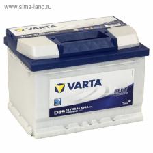 Автомобильный аккумулятор Varta 60 Ач, обратная полярность Blue Dynamic 560 409 054