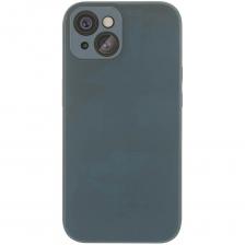 Чехол VLP Glaze Case с MagSafe для iPhone 15 синий