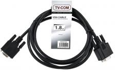 Кабель TV-COM VGA (M) - VGA (M), 1.8м (QCG341AD-1.8M)