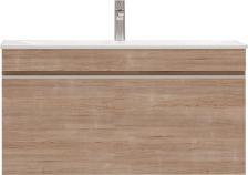 Тумба под раковину без столешницы Velvex Pulsus 100 дуб сонома
