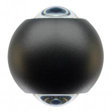 Светодиодный светильник стационарный Feron AL51 2*1W 3000K черный 51131