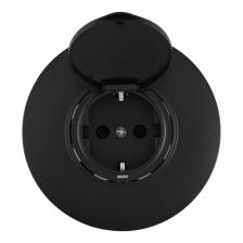 Розетка Arte Milano SET08-1-41-1 black