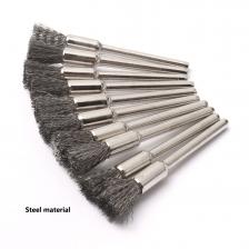 Набор полировальных кистей CHEERBRIGHT, 10 шт., сталь/латунь/нейлон/конский волос, 3 мм