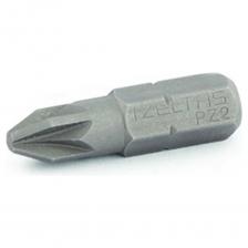 Бита крестообразный шлиц Pz2 IZELTAS. Предназначена для монтажный и демонтажных работ. Длина 25 мм. Тип хвостовика C 1/4". Вес 5 грамм. Код производителя 4825210002