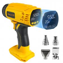 Тепловой пистолет RexLeLXB 400 Вт 550 °C для аккумулятора Dewalt 20 В