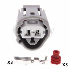 1 компл. 3P Автомобильный датчик температуры воды проводка жгут разъем для Toyota 6189-0486 автомобильный водонепроницаемый разъем