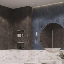 Плитка настенная Axima Байкал 30x60 см 1.62 м? матовая цвет коричневый мрамор