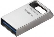 Накопитель USB 3.2 128GB Kingston DTMC3G2/128GB Gen 1, серебристый