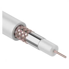 Кабель телевизионный RG-59U+Cu, 305 м, белый