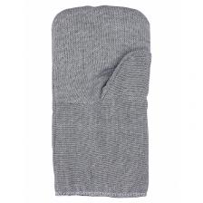 Рукавицы рабочие Полюс, без наладонника, основа бязь, ватин, серые, 1 пара, TDM, цена за 1 шт