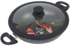Вок (WOK) Panairo Expa induction, 28 см, с крышкой, индукция (Exp-WOK-28-S2-K.sil-I)