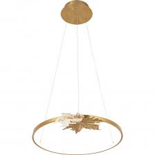 Подвесной светодиодный светильник Gerhort G61430/1P AB+WT+CL представляет собой современное решение для освещения интерьера. Он оснащен встроенными светодиодами мощностью 24 Вт, что обеспечивает яркий световой поток в 2880 люмен, идеально подходящий для освещения площади до 12 квадратных метров. Светильник выполнен в стильном дизайне с античной бронзовой арматурой и матовыми акриловыми плафонами, что придает ему современный и элегантный вид. Высота светильника составляет 20 см, а длина подвеса достигает 1000 мм, что позволяет легко адаптировать его к различным высотам потолков. Он подключается к стандартной сети 220 В и не требует дополнительных трансформаторов. Светильник не поддерживает регулировку яркости, но обеспечивает теплый белый свет, создавая уютную атмосферу в помещении.