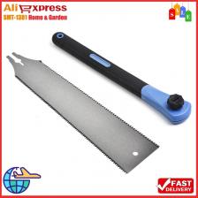 666/650 мм SK5 двухсторонняя пила, японская прямая пила, ручка из ТПР, нескользящая, для сада, для резки дерева