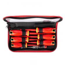 НИО-2207 PZ/FL серия СЛИМ Набор диэлектрических отверток (проведение электромонтажных работ под напряжением до 1000 В), цена за 1 шт