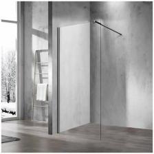 Душевая перегородка Vincea Walk-In VSW-1H120CLGM, 1200*2000, вороненая сталь, стекло прозрачное