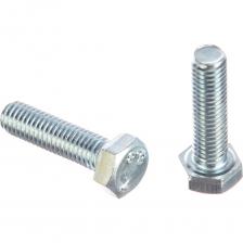 Оцинкованный шестигранный болт Болт DIN 933 с шестигранной головкой, оцинкованный М8х30, 30шт - коробка Tech-Krep 105209