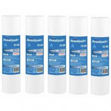 Картридж для фильтра полипропиленовый Аквабрайт "ПП-5М" (5 шт), для механической очистки воды